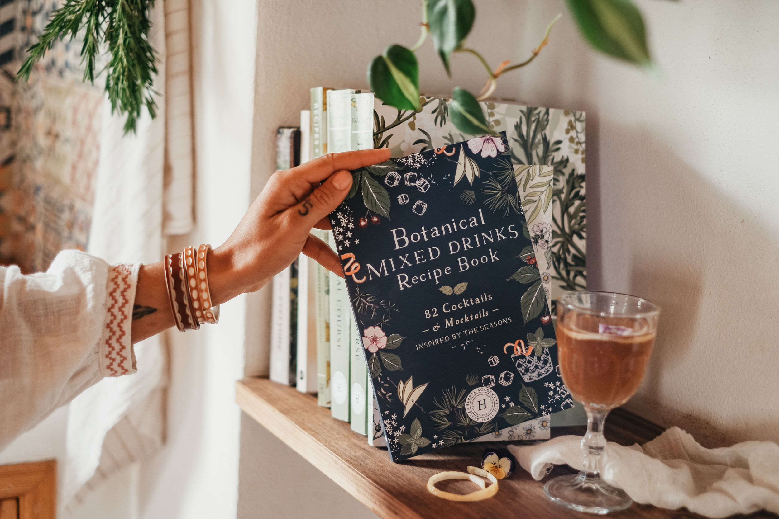 Botanical Mixed Drinks Recipe Book by Herbal Academy-5