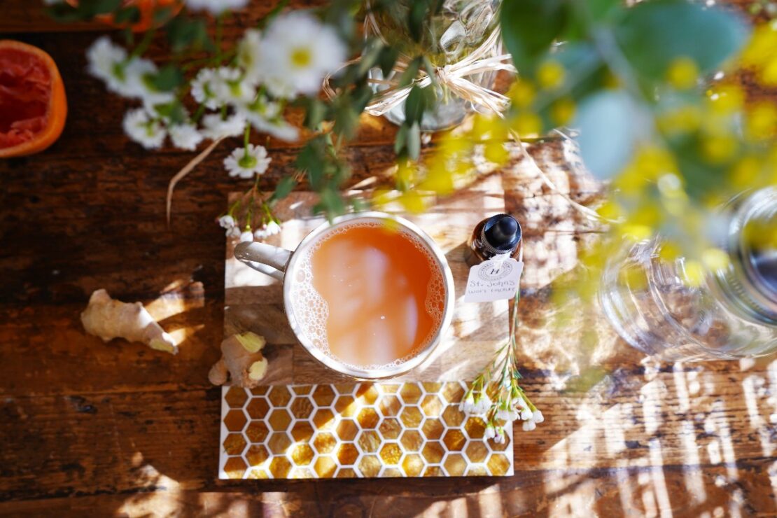 Happy Days Herbal Mocktail Recipe That Will Uplift Your Spirits by Herbal Academy