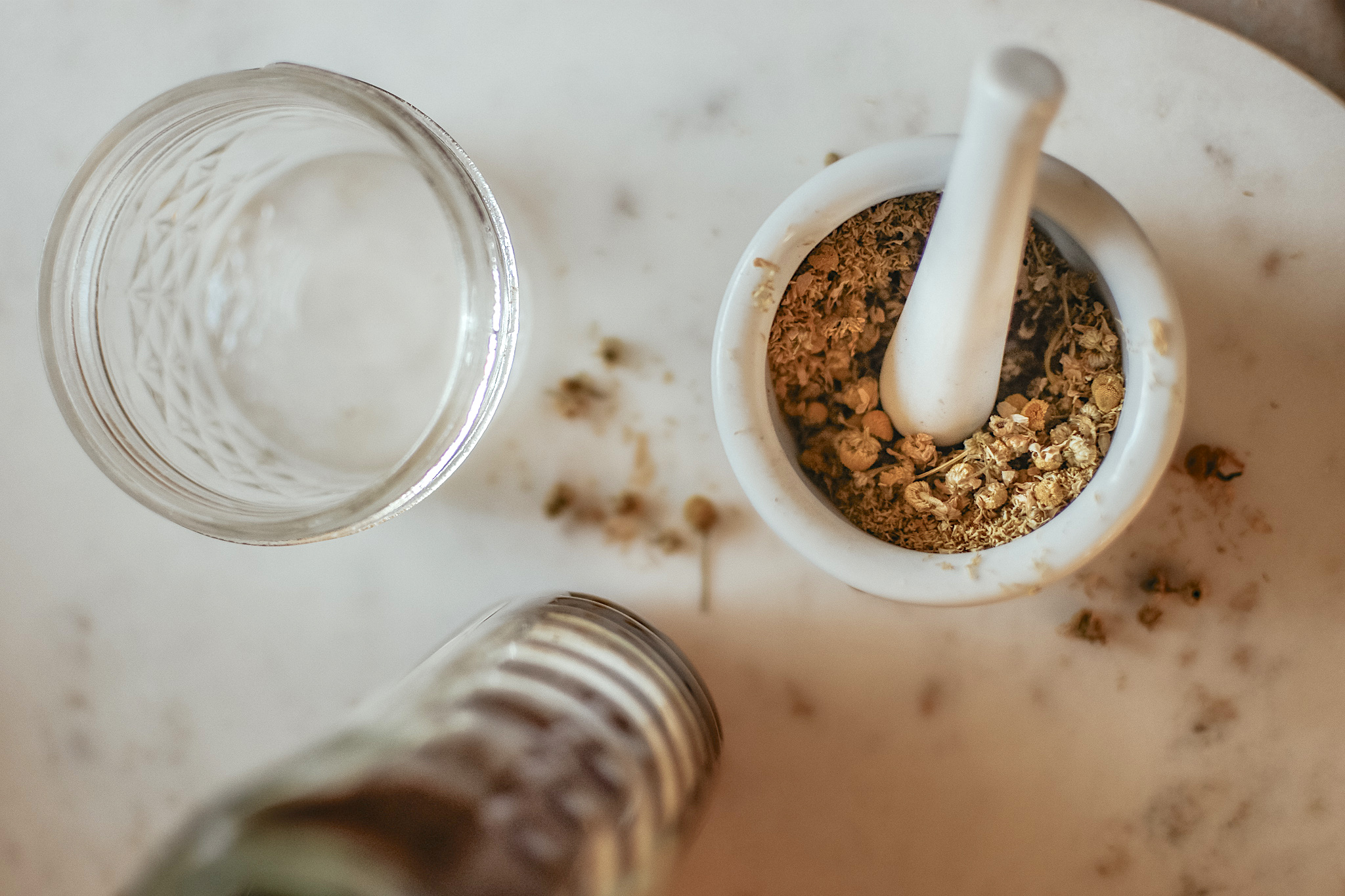 Tea meditation Herbal Academy Herbal Materia Medica Course - studying one herb at a time