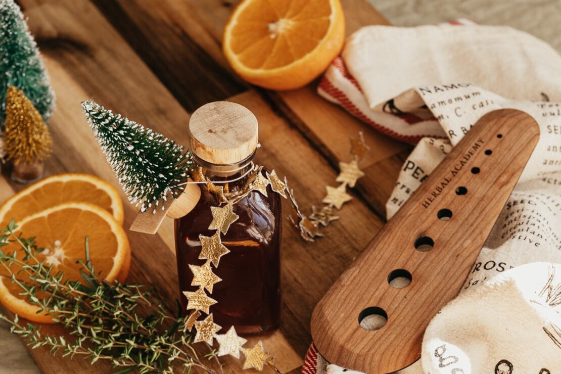 An Easy Ginger and Pomegranate Syrup Recipe for Both Sweet and Savory Dishes by Herbal Academy