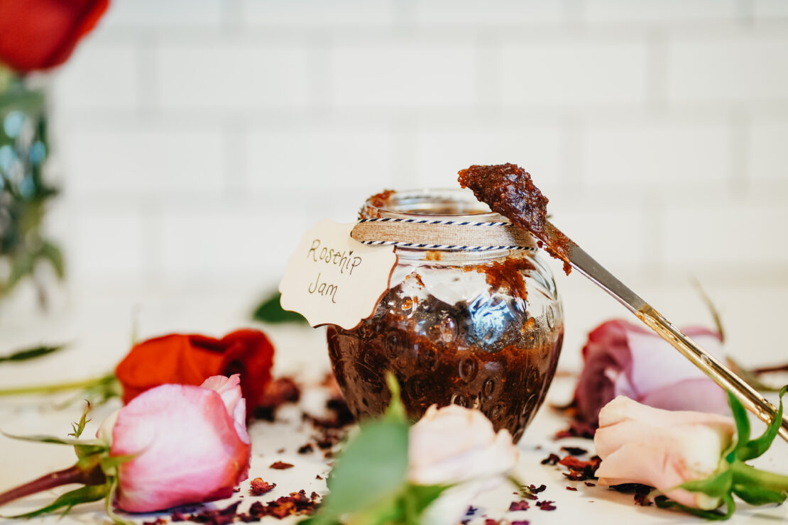 rose hip jam by Herbal Academy